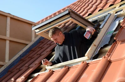 Pose de fenêtres de toit Velux à Cessy